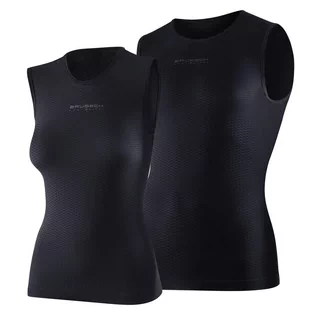 Spodenki rowerowe - Podkoszulek do biegania na rower unisex Brubeck Base Layer - grafika 1