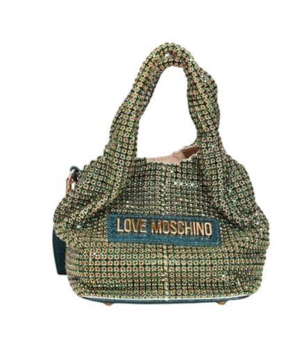 Love Moschino JC4044PP1LLP181A, Torba Ręczna Damska, Szmaragdowy, Unikalne, Szmaragd, Taglia unica