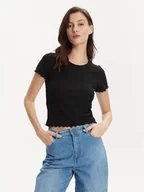 Koszulki i topy damskie - ONLY T-Shirt Emma 15201206 Czarny Regular Fit - miniaturka - grafika 1