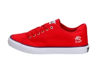 Trampki damskie - Czerwone trampki damskie AMERICAN CLUB FH18/20 - American Club - miniaturka - grafika 1