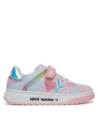 Buty dla dziewczynek - Primigi Sneakersy 7960600 Różowy - miniaturka - grafika 1