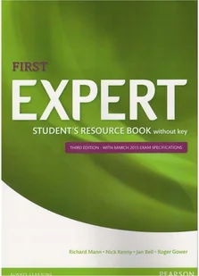 Pearson Education Limited First Expert Student's Book Resource without key - Richard Mann, Kenny Nick, Jan Bell, Roger Gower - Książki do nauki języka angielskiego - miniaturka - grafika 2