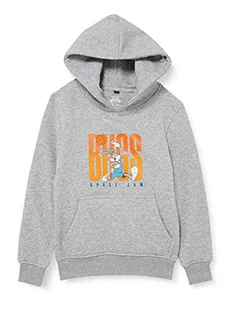 Mister Tee Chłopięca bluza z kapturem dla dzieci Space Jam Bugs, Szary (Heather Grey), 134-140 - Bluzy dla chłopców - miniaturka - grafika 1