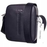 Nerki - Calvin klein torba listonoszka median czarna - miniaturka - grafika 1