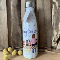 Bidony dla dzieci - Alex Clark Termos Crazy Cat Lady Kociara 500ml - miniaturka - grafika 1
