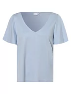 Koszulki i topy damskie - Vila - T-shirt damski  VIModali, niebieski - miniaturka - grafika 1