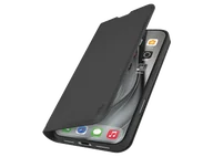 Etui i futerały do telefonów - Etui z klapką SBS Wallet Smooth do iPhone 17 Pro Max TEWALIP1769K Czarny - miniaturka - grafika 1