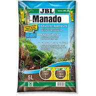 Pokarm dla ryb - JBL Podłoga naturalna do akwariów słodkowodnych, Manado, 3 L, brązowy - miniaturka - grafika 1