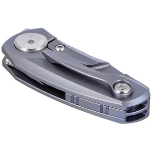 Nóż składany Bestech Tulip Frame Lock Blue Titanium, Stonewash / Satin M390 by Ostap Hel (BT1913B) - Noże - miniaturka - grafika 5