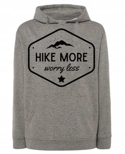 Bluza fajny podróżniczy nadruk Hike More r.3XL - Bluzy męskie - miniaturka - grafika 1