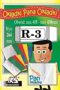 Okładka książkowa regulowana R3 (25szt) IKS - Dyplomy i okładki - miniaturka - grafika 1