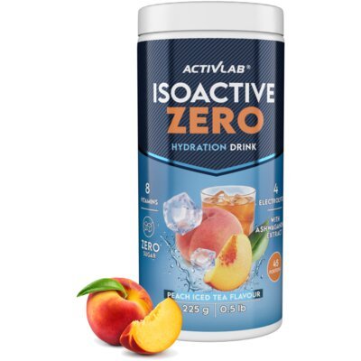 Izotonik ACTIVLAB Isoactive Zero Ice Tea Brzoskwinia (225 g)