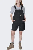 Spodenki damskie - Krótkie Ogrodniczki Carhartt Rugged Flex Canvas Shortall - miniaturka - grafika 1