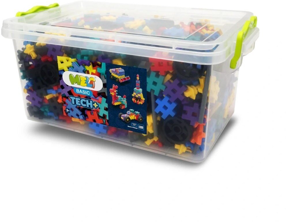 Meli Zestaw konstrukcyjny Tech+ EDU 1300 - polski producent Meli EDUKAMP