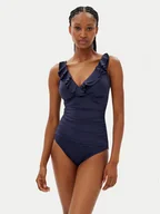 Stroje kąpielowe - LAUREN RALPH LAUREN Strój kąpielowy 20101010 Granatowy - miniaturka - grafika 1