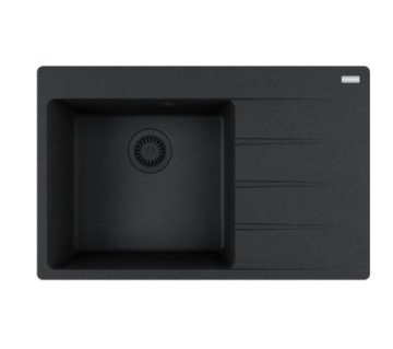 Franke Zlewozmywak Centro CNG 611-78 TL Onyx z Ociekaczem 114.0740.849