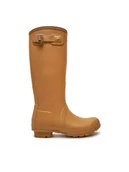Kalosze damskie - Hunter Kalosze WFT1000RMA Brązowy - miniaturka - grafika 1