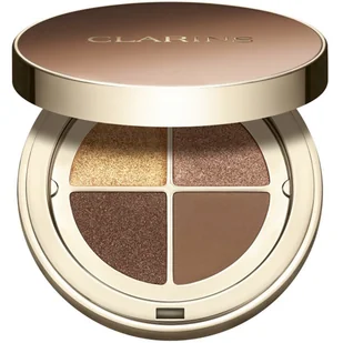 Clarins Clarins 4-Colour Eyeshadow Palette paleta 4 cieni do powiek 04 brown sugar - Palety i zestawy do makijażu - miniaturka - grafika 1