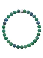 Bransolety męskie - Pearline Bransoletka "Paix Interieure" z kamieniami szlachetnymi - miniaturka - grafika 1