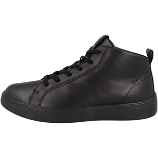 Ecco Męskie buty Street Tray Mid-Cut Boot, czarne, 45 EU - Moda i Uroda OUTLET - miniaturka - grafika 1