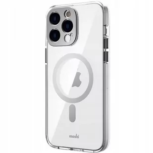 Etui MOSHI iGlaze MagSafe do iPhone 14 Pro Max Przezroczysto-szary - Etui i futerały do telefonów - miniaturka - grafika 1