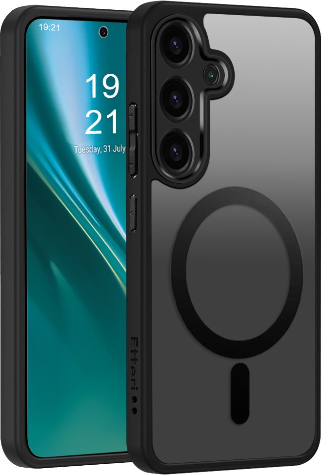 Etteri Matt Mag Cover dla Samsung Galaxy A55 5G Etui na telefon komórkowy czarny
