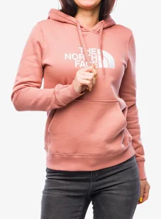 Bluza z kapturem damska The North Face Drew Peak Pullover Hoodie - light mahogany - Bluzy sportowe damskie - miniaturka - grafika 1