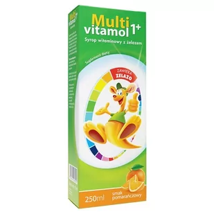 Multivitamol 1+ syrop 250ml - Przeziębienie i grypa - miniaturka - grafika 1