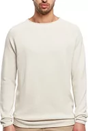 Koszulki męskie - Urban Classics Męski t-shirt z długim rękawem Raglan, jasnoszary, XL, jasnoszary, XL - miniaturka - grafika 1