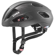 Kaski rowerowe - UVEX, kask rowerowy, rise cc all black 52-56 - miniaturka - grafika 1