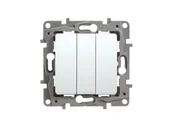Wyłączniki światła i elektryczne - Legrand Niloe Łącznik potrójny biały 764503 764503 - miniaturka - grafika 1