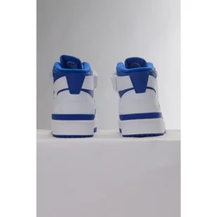 Buty adidas Forum Mid M (kolor Biały. Niebieski, rozmiar 43 1/3) - Buty sportowe męskie - miniaturka - grafika 3