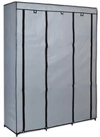 Szafy - Szafa tekstylna z 10 półkami MIRA MAXI - szara MIRA MAXI SZARA - miniaturka - grafika 1