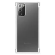 Etui i futerały do telefonów - Samsung Galaxy Note20 Clear Protective Cover EF-GN980CW biały przedsprzedaż EF-GN980CWEGEU - miniaturka - grafika 1