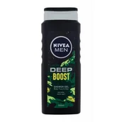 Żele pod prysznic dla mężczyzn - Nivea MEN Żel pod prysznic DEEP BOOST, 500 ml 9005800347646 - miniaturka - grafika 1
