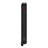 Przedłużacze i rozgałęźniki - Przedłużacz z 8 gniazdami 2x USB 3m Czarny 3276007183276 - miniaturka - grafika 1