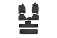 Dywaniki samochodowe - Element Dokładnie dopasowane dywaniki gumowe premium 3D pasujące do Chevrolet Tahoe, 2015->, 6-częściowy - miniaturka - grafika 1
