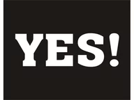 Wesele i ślub - PartyDeco Naklejki na buty "YES !", 2 szt NB3 - miniaturka - grafika 1