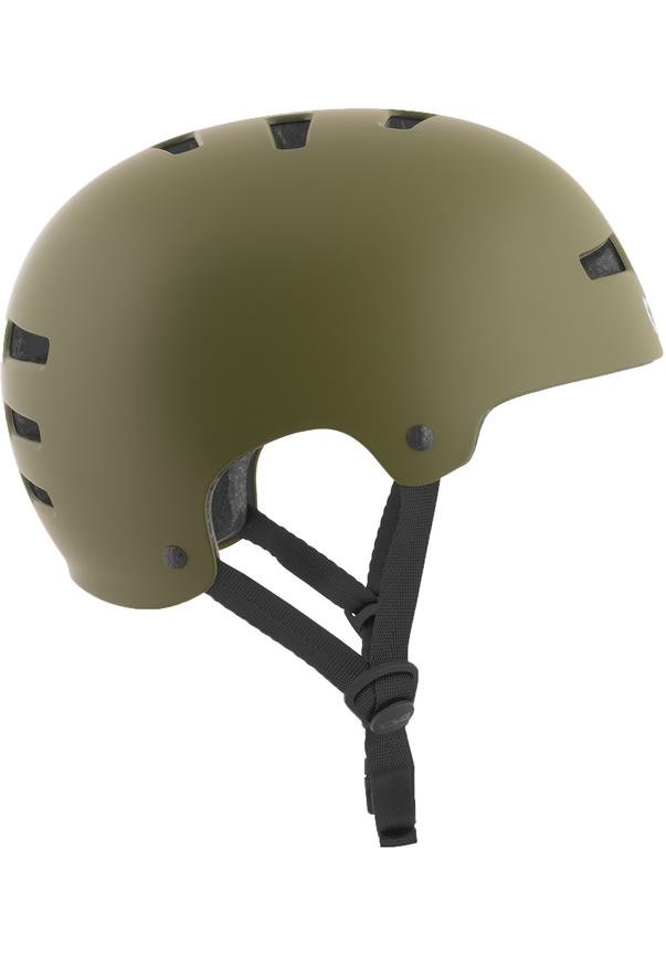 TSG kask Evolution Solid Color Satin Olive 168) rozmiar S/M