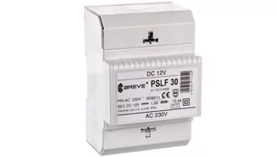 Breve Zasilacz transformatorowy PSLF 30 230VAC/12VDC 18W 1,5A /z filtrem/ 18512-9999 - Zasilacze i transformatory - miniaturka - grafika 1