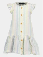 Sukienki i spódniczki dla dziewczynek - Blue Seven Sukienka letnia 919047 X Kolorowy Regular Fit - miniaturka - grafika 1