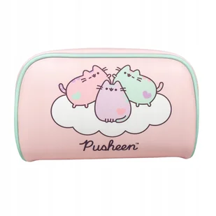 Pusheen Kosmetyczka Różowa - 3 Kotki - Kosmetyczki, organizery i kuferki - miniaturka - grafika 1