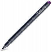 Cienkopisy - Faber Castell Cienkopis Faber-Castell fioletowy 151634 - miniaturka - grafika 1