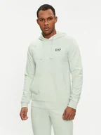 Bluzy męskie - EA7 Emporio Armani Bluza 8NPM04 PJ05Z 1133 Zielony Regular Fit - miniaturka - grafika 1
