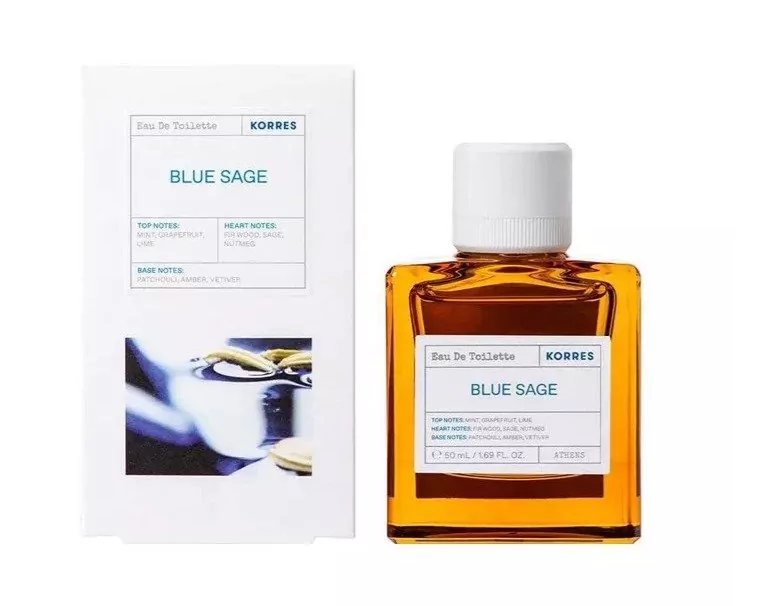 Korres KORRES BLUE SAGE EDT dla niego, 50 ml