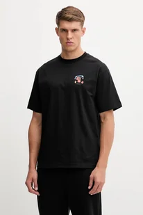 Hummel t-shirt bawełniany męski kolor czarny z nadrukiem 230025 - Koszulki męskie Hummel t-shirt bawełniany męski kolor czarny z nadrukiem 230025 - Koszulki męskie - miniaturka - grafika 1