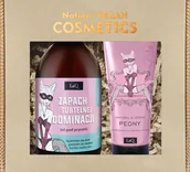 Zestawy kosmetyków damskich - Laq Zestaw Piwonia: Żel 500 ml + Balsam w tubie 200 ml - miniaturka - grafika 1