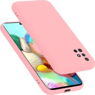 Etui i futerały do telefonów - Etui ochronne Cadorabo do Samsung Galaxy A51 4G / M40s w kolorze różowym Etui na telefon komórkowy Pokrowiec TPU Etui - miniaturka - grafika 1
