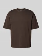 Koszulki męskie - T-shirt o kroju relaxed fit z okrągłym dekoltem model ‘OSCAR’ - miniaturka - grafika 1