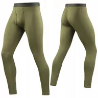 Spodnie narciarskie - M-Tac, Spodnie Termoaktywne, Męskie, Delta Level 2 LO, Light Olive, XL - miniaturka - grafika 1